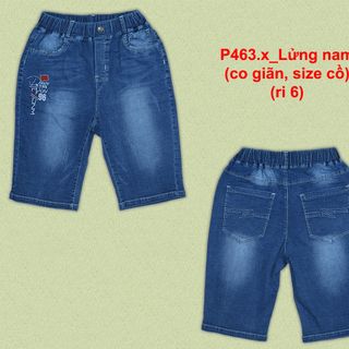 Quần lửng jean bé trai P463