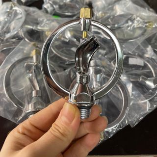 Vòi tưới quay inox xịn