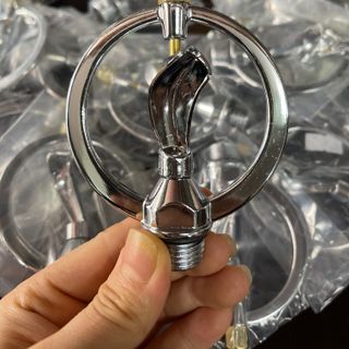Vòi tưới quay inox xịn