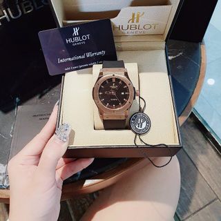 Đồng hồ nam dây da Hub,lot