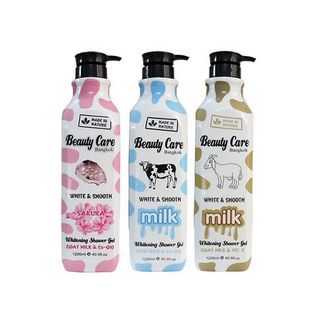 Sữa Tắm Beauty Care Bangkok White & Smooth Milk 1200ml