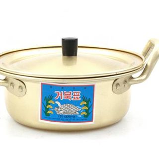 Nồi Nhôm Vàng Nấu Mì Ramen Hàn Quốc ( Nồi Sâu) 14cm