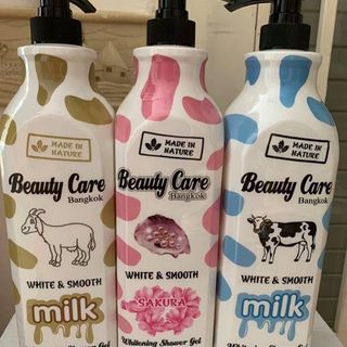 Sữa Tắm Beauty Care Bangkok White & Smooth Milk 1200ml