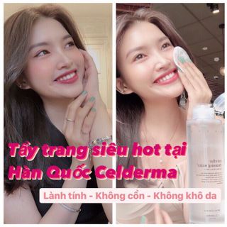 Nước tẩy trang Celderma
