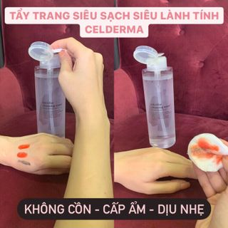 Nước tẩy trang Celderma