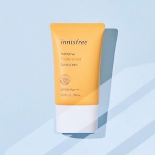 Kem chống nắng Innisfrees Vàng Intensive Triple-Shield