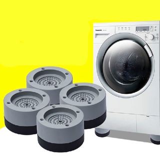 SET 4 MIẾNG CHÂN MÁY GIẶT CHỐNG RUNG CHỐNG ỒN HIỆU QUẢ PHÙ HỢP MỌI LOẠI MÁY