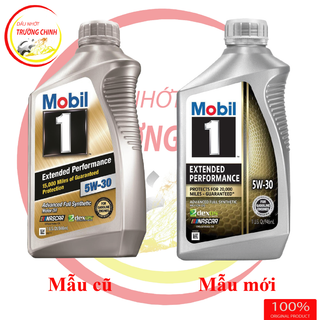 Dầu nhớt xe máy tay ga Mobil 1 5W30 Gold 946ml dành cho xe ga, ô tô