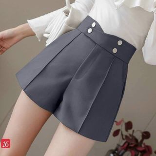 Quần short nữ cạp cao