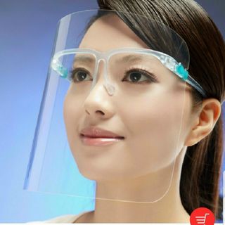 Mắt kính bảo hộ che hết mặt FACE SHIELD chống giọt bắn tiện dụng