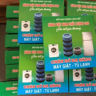 SET 4 MIẾNG CHÂN MÁY GIẶT CHỐNG RUNG CHỐNG ỒN HIỆU QUẢ PHÙ HỢP MỌI LOẠI MÁY