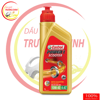 Dầu nhớt xe máy tay ga Castrol Power 1 Scooter 10W40 800ML