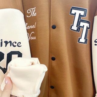 Áo khoác cardigan thun nỉ ngoại mềm logo TT chống nắng tốt giá sỉ