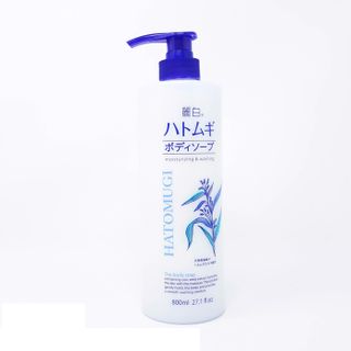 Sữa tắm trắng sáng da Hatomugi 800ml