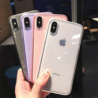 [ IPHONE ] ỐP LƯNG 6 MÀU TRONG SUỐT CAO CẤP giá sỉ