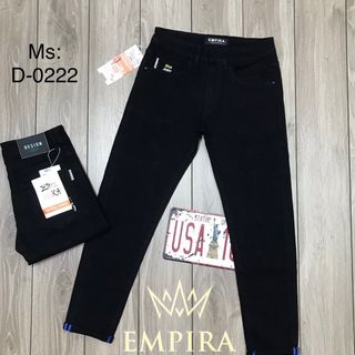 Quần Jeans Nam Đen Empira