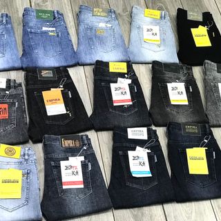 Quần Jeans Nam Đen Empira
