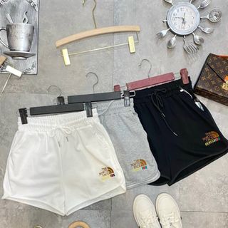 Quần Sooc Nữ Chất Cotton Đủ Màu Trắng Đen Hồng Tím Ghi