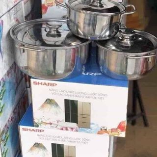 Bộ nồi Sharp 3 cái