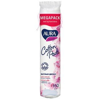 Bông Tẩy Trang Aura 150 Miếng