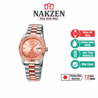 Đồng Hồ Nam Cao Cấp Nakzen Nhật Bản - SS3001G3TR-0b