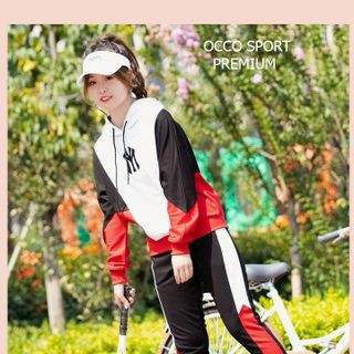 [CAO CẤP] Bộ đồ thể thao có nón thêu chữ TT200_HÀNG XUẤT NHẬT-HÀN