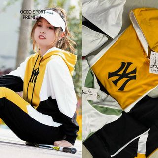 [CAO CẤP] Bộ đồ thể thao có nón thêu chữ TT200_HÀNG XUẤT NHẬT-HÀN