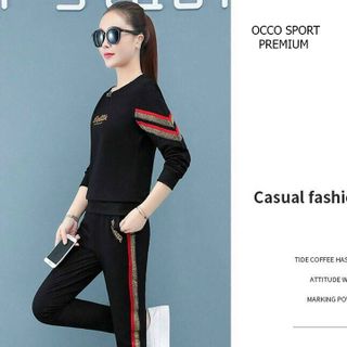 [CAO CẤP] Bộ đồ thể thao phối sọc TT502 [ NHẬT-HÀN QUỐC]