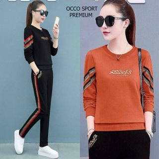 [CAO CẤP] Bộ đồ thể thao phối sọc TT502 [ NHẬT-HÀN QUỐC]