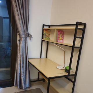 bàn làm việc kết hợp giá sách 1200*60*1700