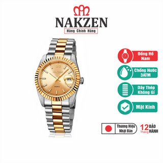 Đồng Hồ Nam Cao Cấp Nakzen Nhật Bản - SS3001G3TT-3B