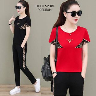 [CAO CẤP] Bộ đồ thể thao phối họa tiết TT504 [ NHẬT-HÀN QUỐC]