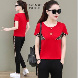 [CAO CẤP] Bộ đồ thể thao phối họa tiết TT504 [ NHẬT-HÀN QUỐC]
