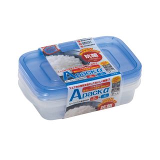 Set 2 hộp đựng thực phẩm chịu nhiệt lò vi sóng Apack ∝ 400ml giá sỉ