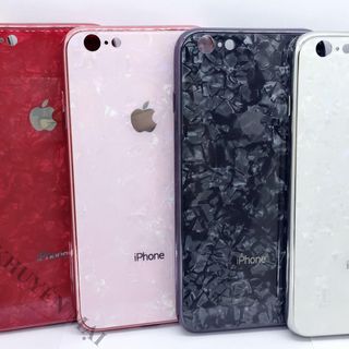 Ốp vân đá IPhone viền dẻo cùng màu với lưng máy