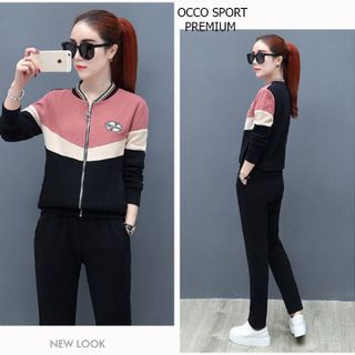 [CAO CẤP] Bộ đồ thể thao khóa kéo phối màu TT505_HÀNG XUẤT NHẬT-HÀN