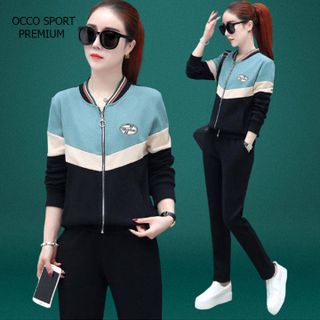 [CAO CẤP] Bộ đồ thể thao khóa kéo phối màu TT505_HÀNG XUẤT NHẬT-HÀN