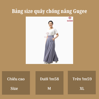 Váy chống nắng Gugee