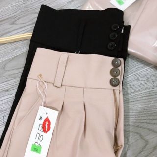 Quần baggy công sở 3 cúc