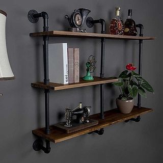 Kệ sách kệ để đồ nội thất chất liệu ống nước