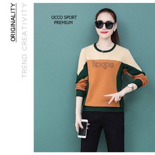 [CAO CẤP] Bộ đồ thể thao nữ phối màu TT508_HÀNG XUẤT NHẬT-HÀN