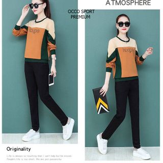 [CAO CẤP] Bộ đồ thể thao nữ phối màu TT508_HÀNG XUẤT NHẬT-HÀN