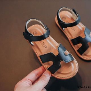 Dép BG H đen S24-28 G222.110-ri5 giá sỉ