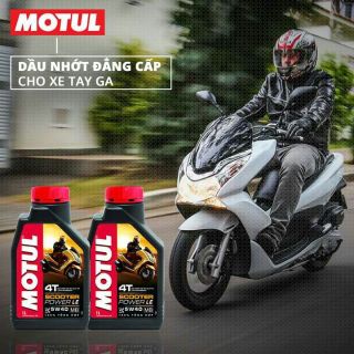 DẦU NHỚT XE MÁY TAY GA MOTUL SCOOTER POWER LE 5W40