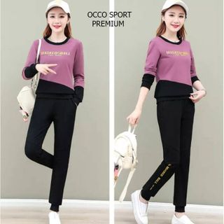[CAO CẤP] Bộ đồ thể thao nữ phối màu TT507_HÀNG CHUẨN