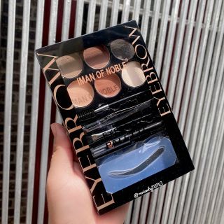 Bộ Kit Chải Mày iMan EyeBrow gồm 6 ô tán mày - 4 chì cọ - khuôn mày