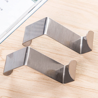 Bộ 2 móc kẹp cạnh cửa KHÔNG MÀU