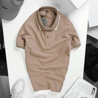 Áo thun cá sấu trơn thêu S [ NHẬN ĐẶT SẢN XUẤT ]