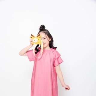 Váy suông San Kids tay bèo - VSK09