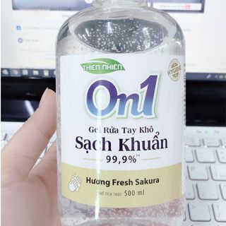 GEL RỬA TAY KHÔ ON1 HƯƠNG FRESH SAKURA - 500ML